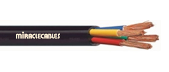 Copper conductor, PVC Insulated and Sheathed Unarmoured 1100 V as per IS 1554-1-1988