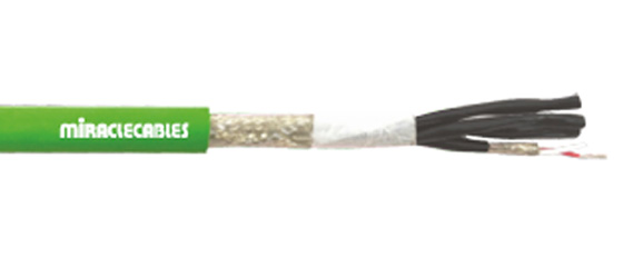 VFD-Shielded Power Cable with Brake & Signal Pairs