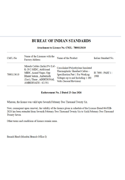 IS 7098 Part 1 Ambernath