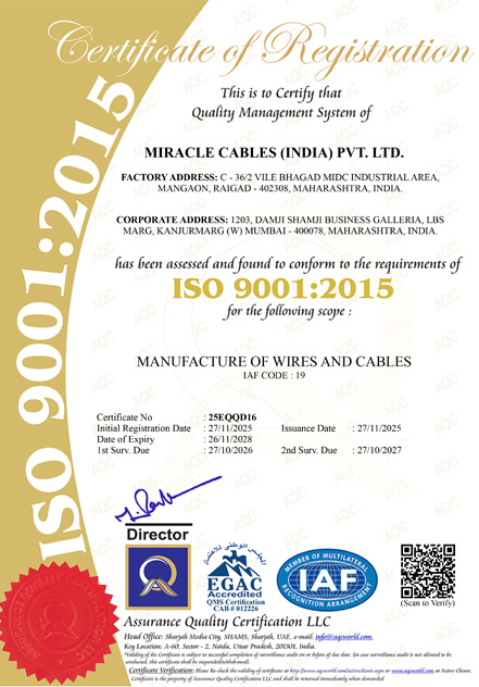 ISO 9001 2015 Mangaon