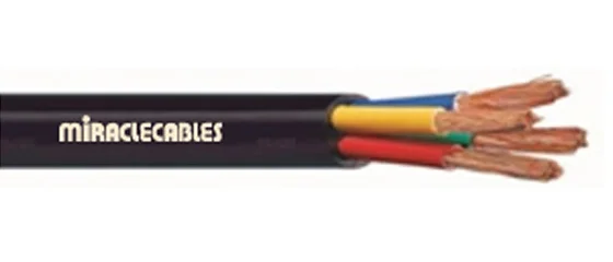 Copper conductor, XLPE Insulated and PVC Sheathed Unarmoured 1100 V as per IS 7098-1