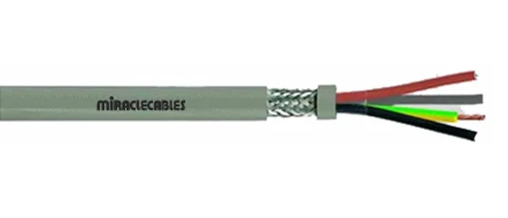 PVC Steel Screen Braided with Colour Coding