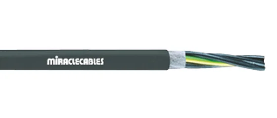 Pvc Servo Unshielded Cable 300v 500v 3